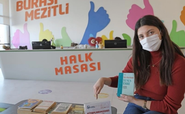 Mezitli’de ücretsiz kitap alışverişi