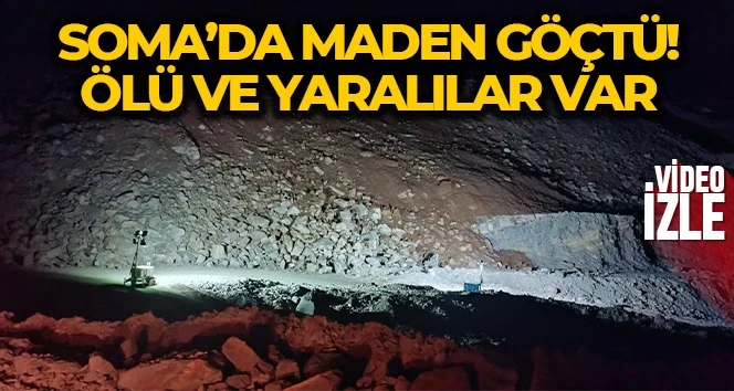 Maden Ocağında göçük oldu 1 ölü 3 yaralı var