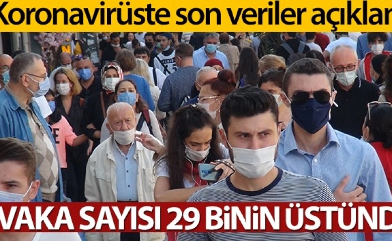 Covid-19 vakasından ölüm 31 bin 76'a yükseldi, bugünkü vaka 29 bin 58