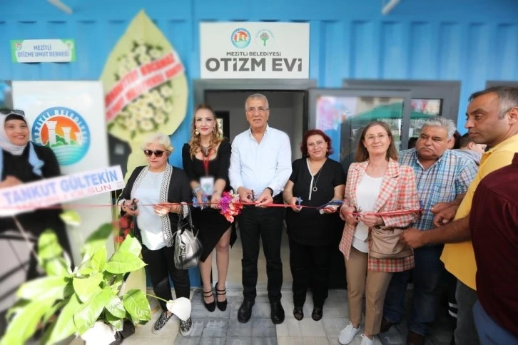 Mersin Mezitli'de otizm evi açıldı