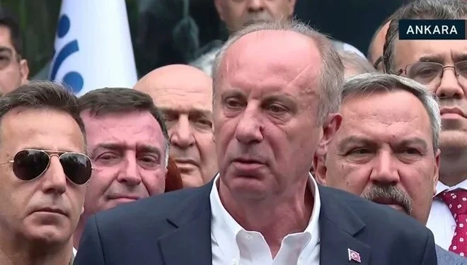 son dakika... Muharrem İnce adaylıktan çekildi, kimi destekleyecek ?