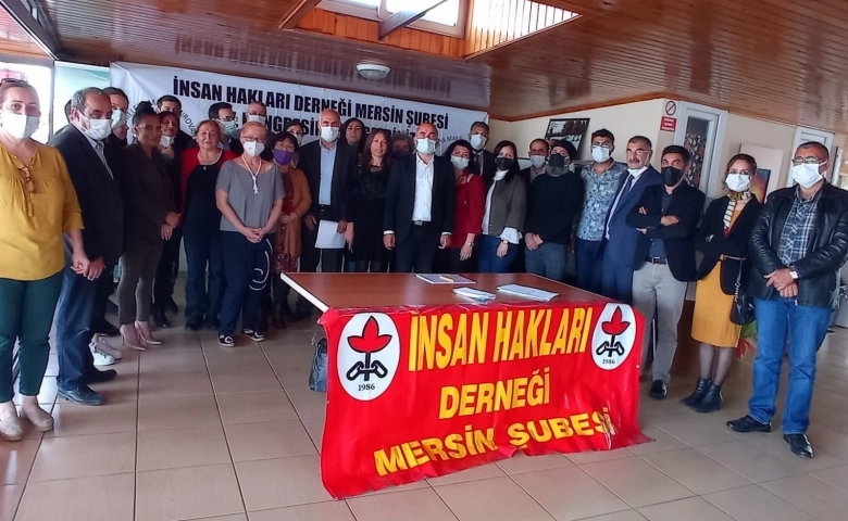 İHD Mersin Şubesi’nin yeni yönetimi belirlendi