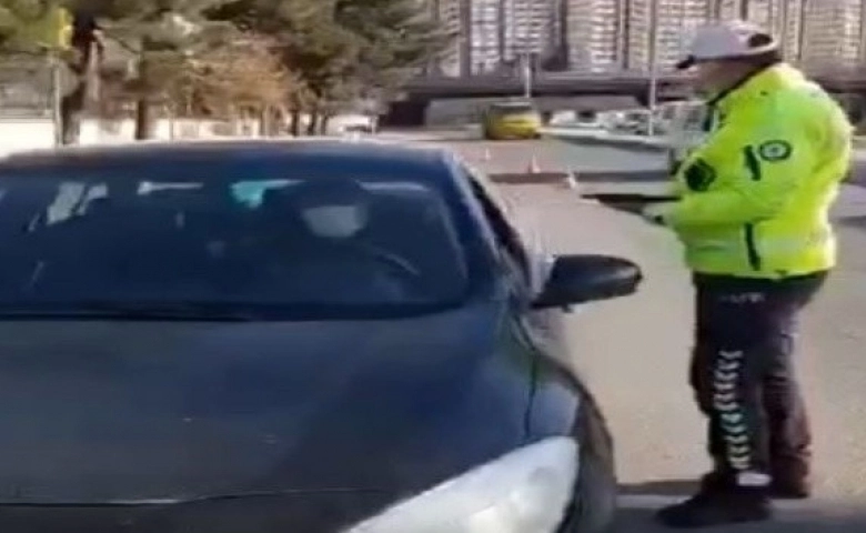 Polis uygulamasında 55 araç trafikten men edildi