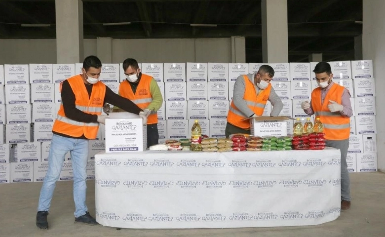 Gaziantep Büyükşehir  Ramazan ayında 100 bin aileye gıda yardımı yapacak