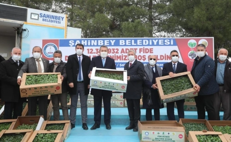 Şahinbey Belediyesin'den çiftçilere büyük destek