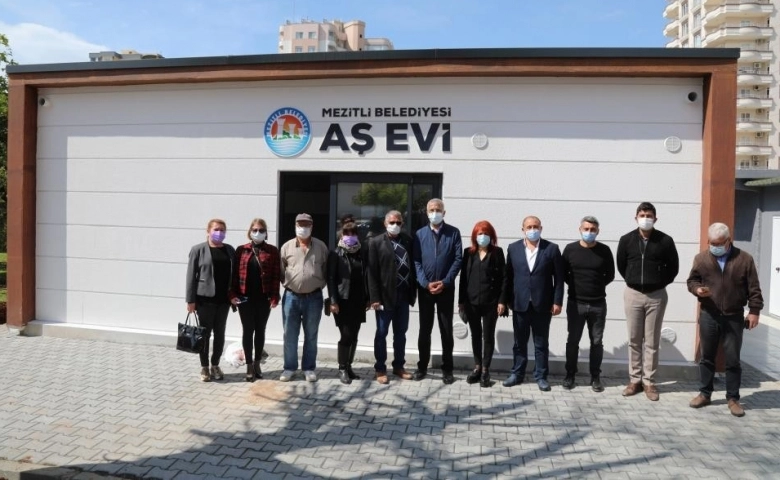 Mezitli Belediyesi Aşevi yeni yerinde hizmet vermeye başladı