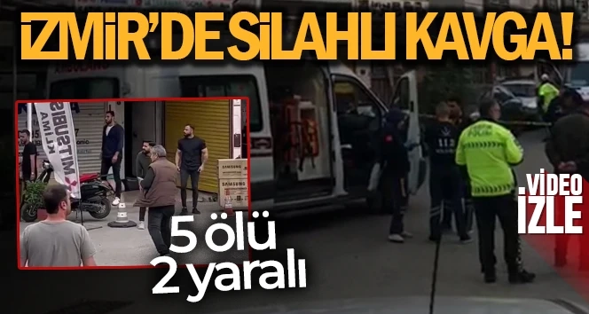 Silahlı kavga: 5 ölü, 2 yaralı