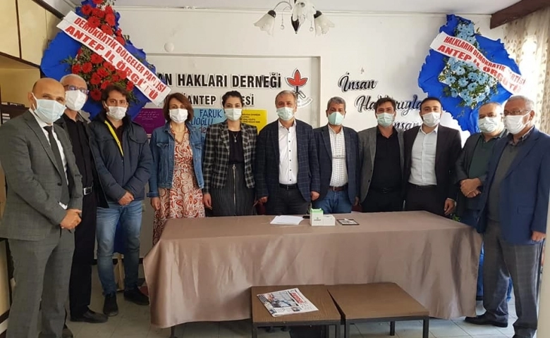 İHD Antep Şube, hak ihlallerine karşı mücadeleyi yoğunlaştıracak