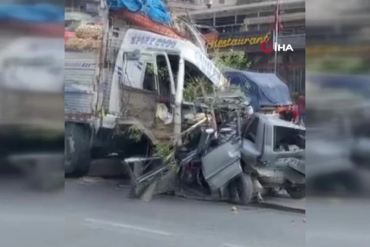 Freni patlayan kamyon 3 kişiyi öldürdü, 20 yaralı var