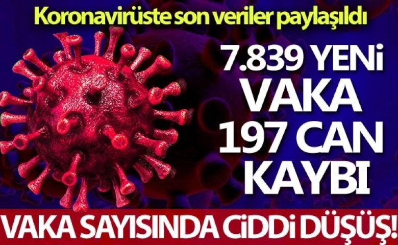 Bakanlık Koronavirüste son durum ne? Vaka sayıları açıklandı