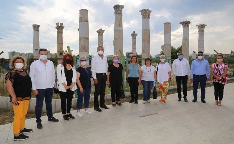 Projeleri görmek için Karadeniz'den Mersin'e geldiler