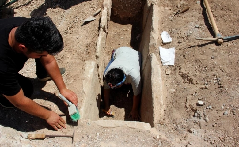 Adıyaman'da yapılan kazılarda Roma Dönemi'ne ait mezarlar bulundu