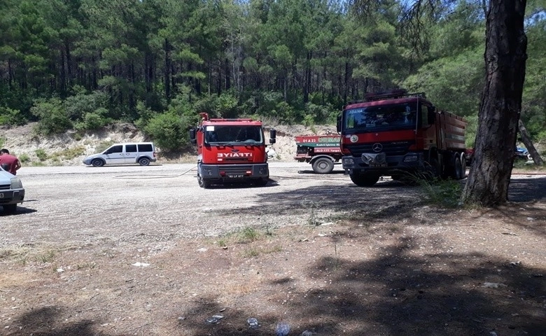  Osmaniye'de orman yangını