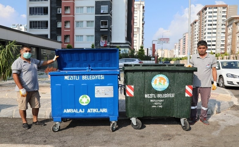 Mezitli’de atıklar kaynağında ayrıştırılacak