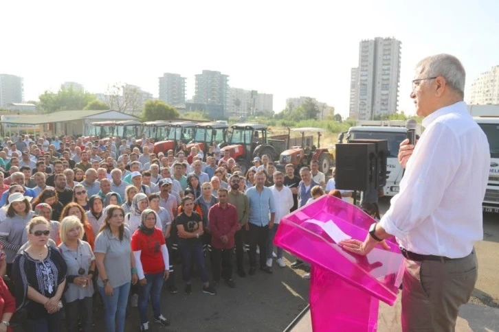 Mezitli Belediye Başkanı personlle motivasyon buluşmasında bir araya geldi