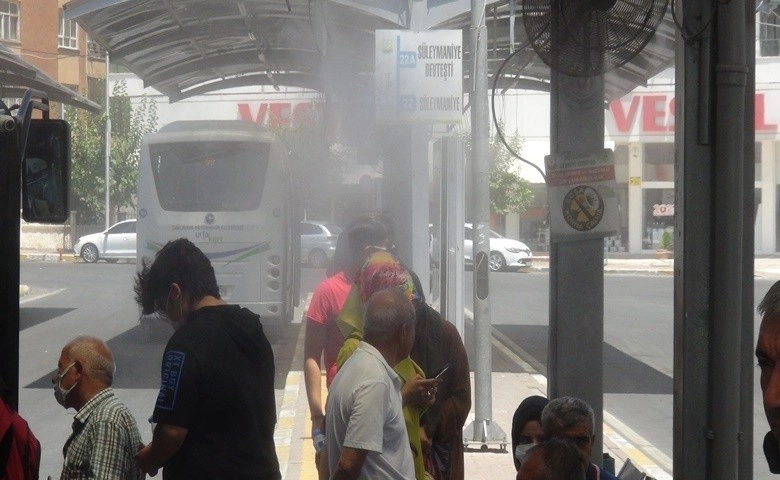 Aşırı sıcaklara buharlı çözüm