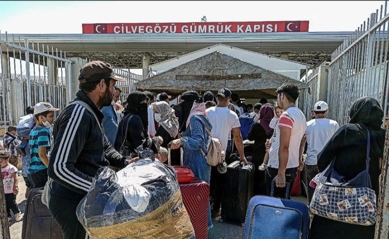 Cilvegözü'nde bayram yoğunluğu