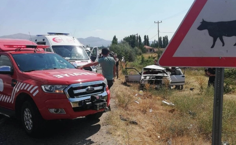 Malatya'da feci kaza: 2 ölü, 4 yaralı