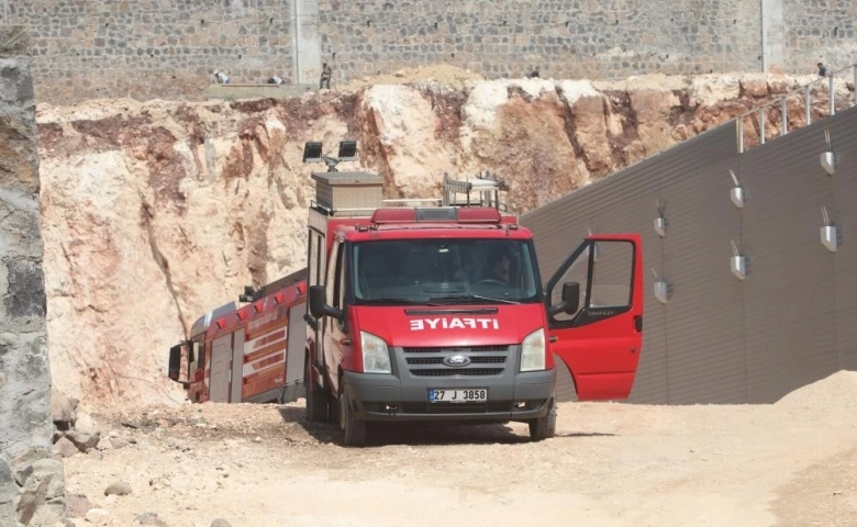 Gaziantep’te panel fabrikasında yangın