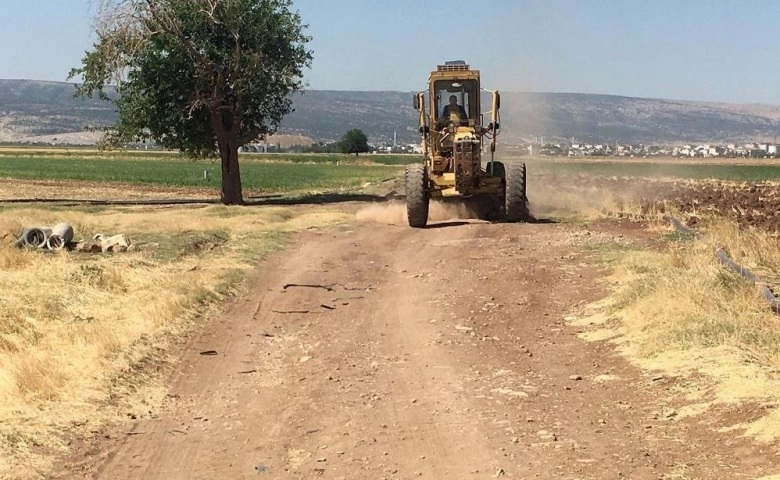 Araban Belediyesi'nin kırsaldaki çalışmaları sürüyor