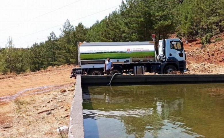 Kilis İtfaiyesi'nden Marmaris’teki söndürme çalışmalarına destek