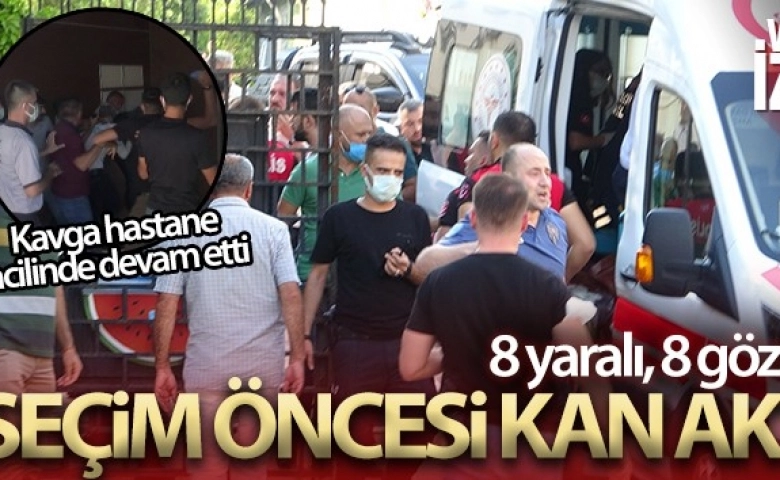 Diyarbakır’da seçim öncesi kan aktı: 8 yaralı 8 gözaltı