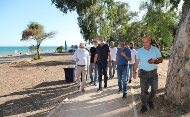 Mersin Mezitli Belediyesinden bir halk plajı daha