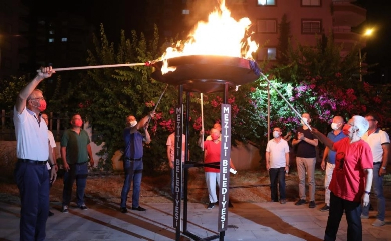 Mezitli’de zafer coşkusu yürüyüş ve konserle katlandı