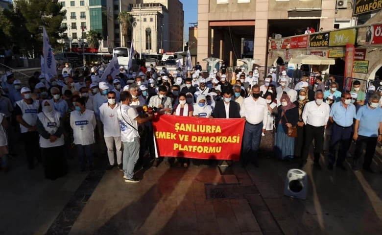 Urfa Emek Ve Demokrasi Platformu Barış Gününde  “ Barış” için haykırdı