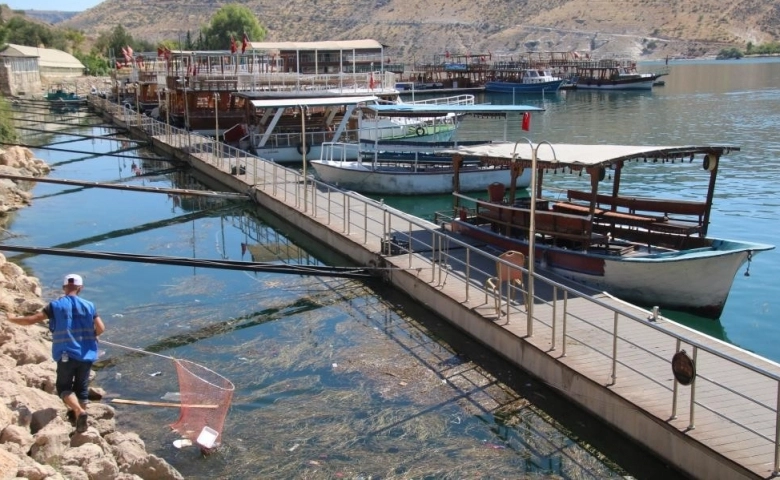 Şanlıurfa’nın saklı cenneti Halfeti’de kapsamlı temizlik