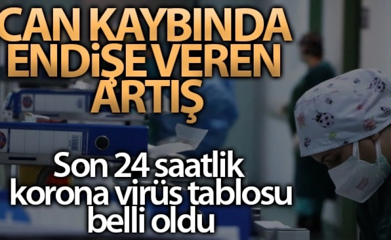 Korona virüsten ölümler artıyor bugün 276 kişi hayatını kaybetti