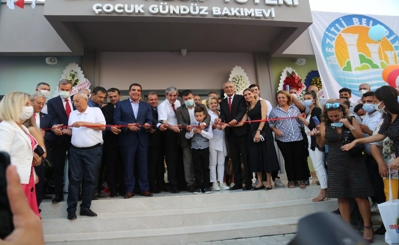 Mezitli'de çocuk gündüz bakımevinin ikincisi açıldı