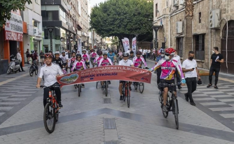 Mersin’de pedallar daha fazla hareket için çevrildi