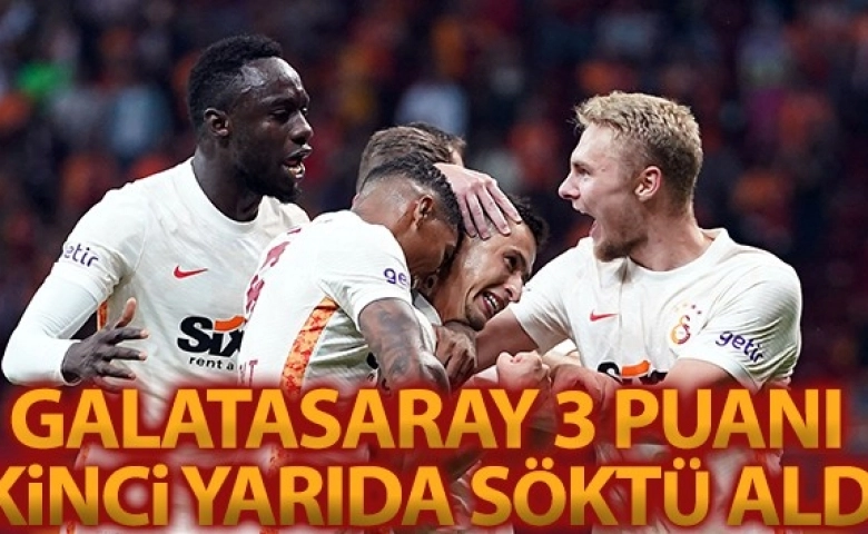 Galatasaray, Göztepi'yi devirdi  3 puanı söktü aldı