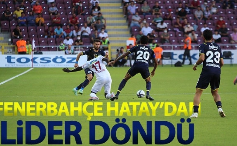 Hatay, Fenerbahçe’ye teslim oldu; 2-1 mağlup