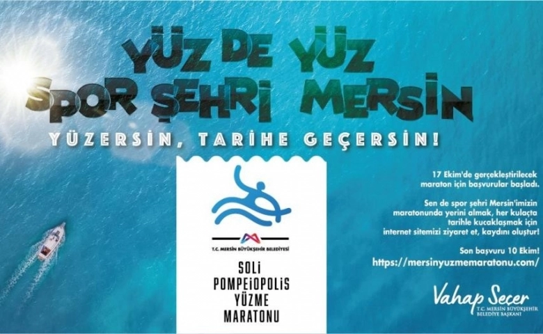 Mersin, yüzme maratonuna hazırlanıyor