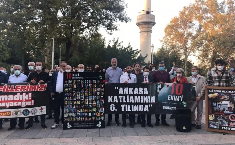 Gaziantep’te 10 Ekim Ankara Gar Katliamı unutulmadı