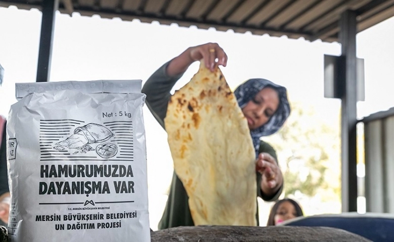 Mersinde 'Un Dağıtım Projesi' ile 64 bin aileye ulaşılacak