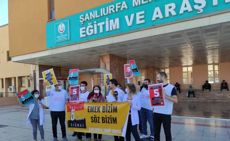 Şanlıurfa Tabip Odası; Sağlık beş dakikaya sığmaz