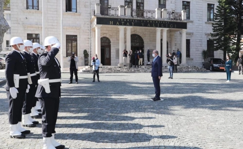 KKTC Cumhurbaşkanı Ersin Tatar Hatay’da