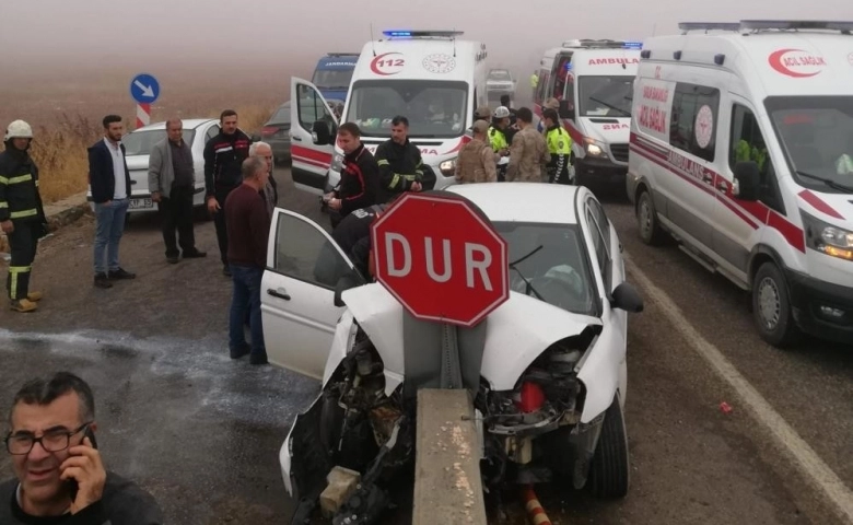 Adıyaman'da Sis kazaya neden oldu: 1 ölü, 5 yaralı