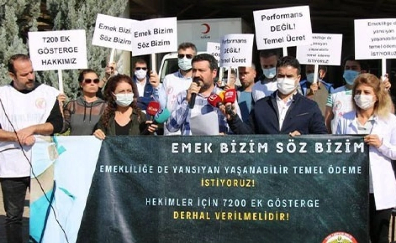 Doktorlar iktidarı uyardı; 7200 Ek Gösterge uygulansın