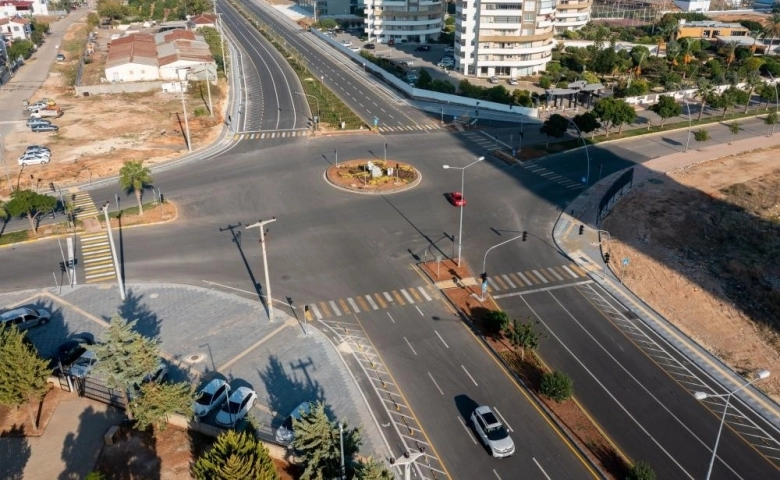 Mersin'de 4. Çevre Yolu çalışmaları