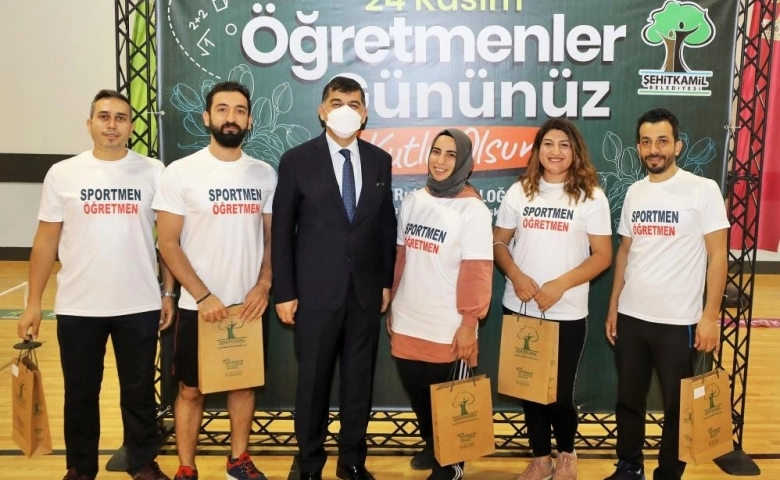 Şehitkamil'de öğretmenler günü spor turnuvaları ile kutlandı