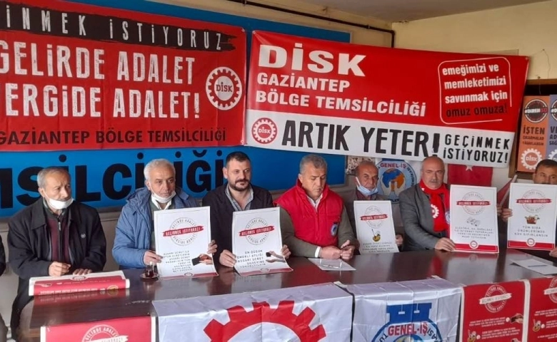 DİSK Temsilcisi Güdücü; Asgari ücret bir pazarlık ücreti değildir