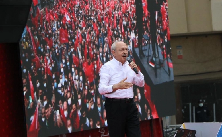 CHP Lideri Kılıçdaroğlu Mersin Mitingi'nde  halka seslendi;  Türkiye'yi bu ayıptan  çıkaracağız