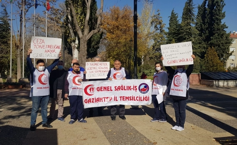 Genel Sağlık İş, sağılık emekçilerinin sesi olmak için iş bıraktı