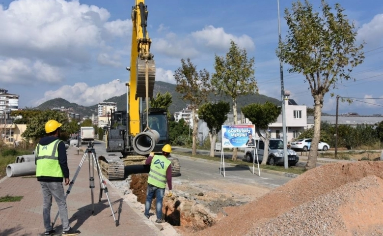 Mersin Anamur'un altyapısı güçlendiriliyor