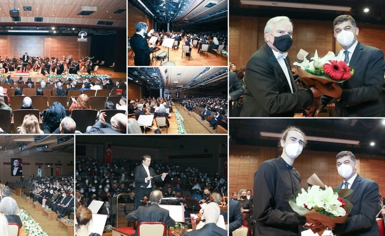 Şehitkâmil’de, Bilkent Senfoni Orkestrası 100. özel konser verdi