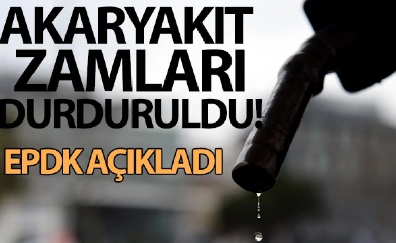 Son dakika: Akaryakıt zamları iptal edildi